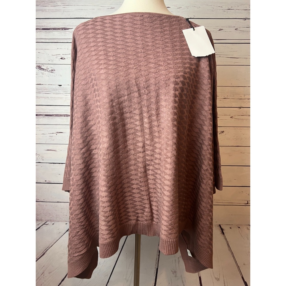 Lululemon Divinity Scarf Poncho Wrap One Size Shawl NWT Cashmere Spanish Oak New